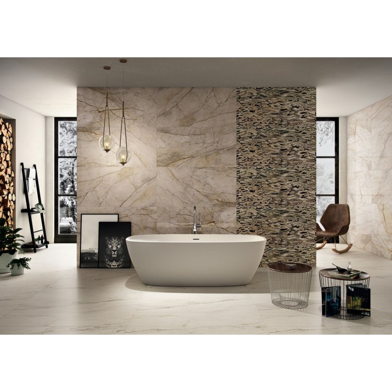 Gres porcellanato rettificato THE ROOM Imola Ceramica.Ambientazione 1
