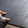 Gres porcellanato naturale SAGA 30x30 Antracite.