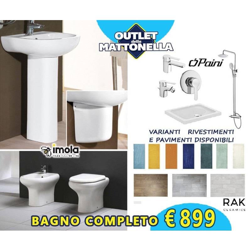 Pacchetto bagno completo a € 729,00|Outlet della Mattonella prezzi shock