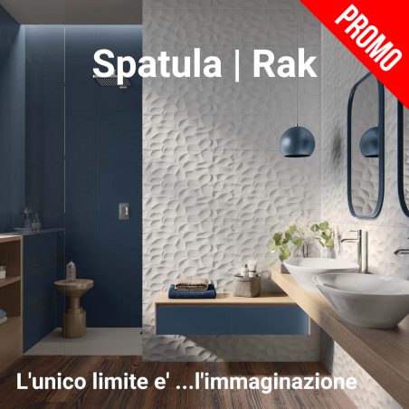 Rivestimento cm 30x90 Spatula di Rak ceramics