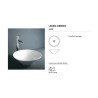 Lavabo d'arredo Daisy Rak 