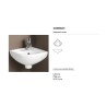 Lavabo ad angolo Compact
