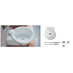 Lavabo Hera center Althea Ceramica in offerta |Outlet della Mattonella