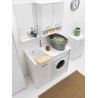 LAVATOIO COPRILAVATRICE DUO cm 106x50
