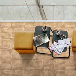 Gres porcellanato effetto cotto cm 34x34 di Ceramica San Giovanni.