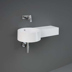 RAK PETIT lavabo sospeso con ripiano dx o sx.