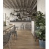 Gres porcellanato effetto legno serie North Wind cm 20x120