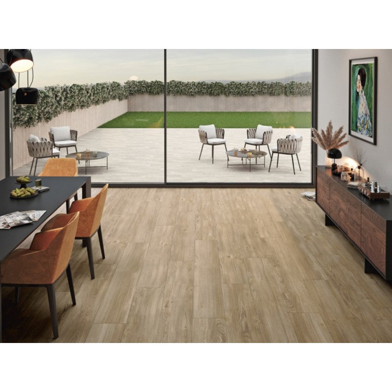 Gres  porcellanato effetto legno Fjord cm 20x120