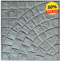 Pavimento in cemento cm 40x40 da esterno. Mod. Pave'