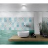 Rivestimento colorato lucido tipo maiolica |Outlet della Mattonella