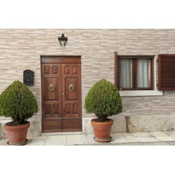 Rock beige rivestimento gres porcellanato effetto muretto