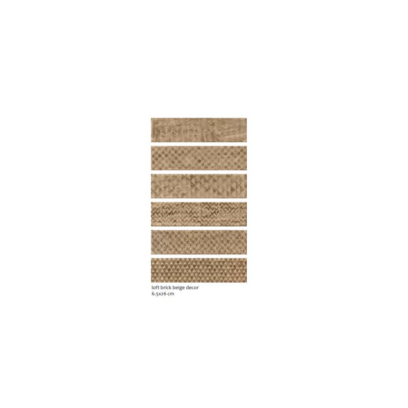 Loft brick rivestimento tipo mattoncino cm 6,5 x 26