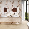 Rivestimento ceramico effetto carta da parati |Outlet della Mattonella