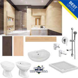 Offerta bagno completo a € 439 |Outlet della Mattonella Salerno