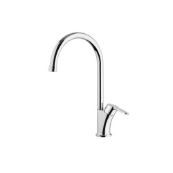 Miscelatore monocomando lavello canna alta orientabile Paini Unika