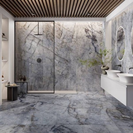 Granito Blu Ande gres effetto marmo Rak Ceramics 60x120