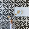 Cementine decorate Marble star 20x20 in gres porcellanato