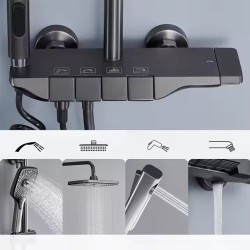 Colonna doccia comando a pianoforte Melody
