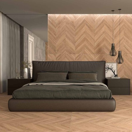 Gres porcellanato tipo legno spina ungherese Loire 60x120 cm