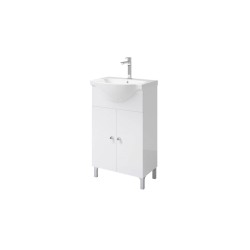 Mobiletto bagno con lavabo Jolly con piedini