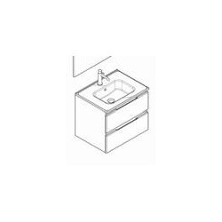 Bathwood | Mobile bagno moderno frontale cannettato e liscio