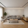 Grès porcellanato effetto legno rovere chevron | Pavimento elegante