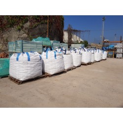 Ciottoli di marmo Bianco Carrara sacco Kg 25