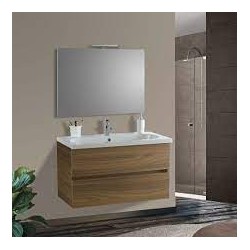 Mobile bagno Londra cm 80 Noce Athens